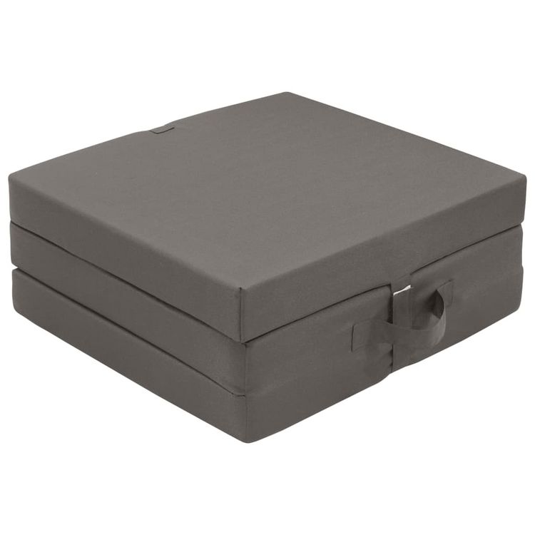 Tout neuf ???? VIDAXL 282826 Trifold Foam Mattress 190 X 70 X 9 Cm Grey ???? 5 Tout neuf ???? VIDAXL 282826 Trifold Foam Mattress 190 X 70 X 9 Cm Grey ???? â Image 3