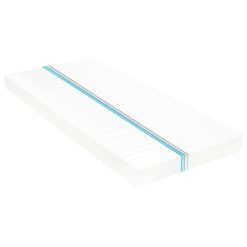 Sortie ???? VIDAXL 282806 Mattress 120x200 Cm 7 Zone PU Foam 10 Cm H2 H3 ????