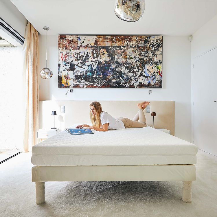 Acheter ❤️ RED DECO Matelas à Mémoire De Forme GIULIA Blanc Mousse 180x200cm ⭐ 4 Acheter ❤️ RED DECO Matelas à Mémoire De Forme GIULIA Blanc Mousse 180x200cm ⭐ – Image 2