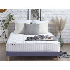 Meilleure affaire ???? Matelas Ressorts Ensachés , Face été , Face Hiver 140x190 Cm PAUL ❤️