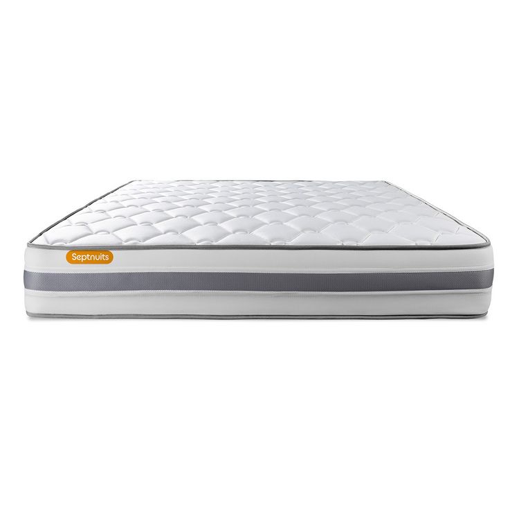 Sortie ⌛ SEPTNUITS Matelas Ressorts Ensachés 140x190 Memo Spring 3 Zones De Confort MAXI épaisseur ✨ 4 Sortie ⌛ SEPTNUITS Matelas Ressorts Ensachés 140x190 Memo Spring 3 Zones De Confort MAXI épaisseur ✨ – Image 2