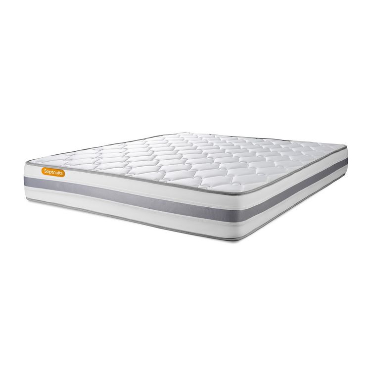 Sortie ⌛ SEPTNUITS Matelas Ressorts Ensachés 140x190 Memo Spring 3 Zones De Confort MAXI épaisseur ✨ 5 Sortie ⌛ SEPTNUITS Matelas Ressorts Ensachés 140x190 Memo Spring 3 Zones De Confort MAXI épaisseur ✨ – Image 3