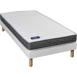 Bon marché ???? Terre De Nuit Matelas Ressorts Ensachés 5 Zones Ferme EMBELLIE 90x190 ????