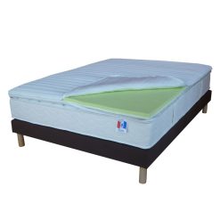 Meilleure affaire ⌛ Surmatelas BI-CONFORT Latex + Mémoire De Forme 160x200 Cm MILA ????