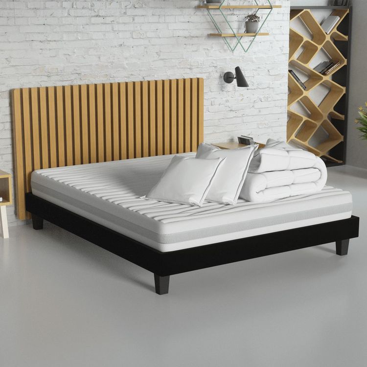 Offres ???? HBEDDING Matelas Mousse 160x200 + Couette + 2 Oreillers - Clean Confort ???? 5 Offres ???? HBEDDING Matelas Mousse 160x200 + Couette + 2 Oreillers - Clean Confort ???? â Image 3