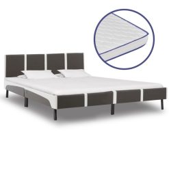 Sortie ???? VIDAXL Lit Et Matelas Mousse A Memoire De Forme Similicuir 180x200 Cm ????
