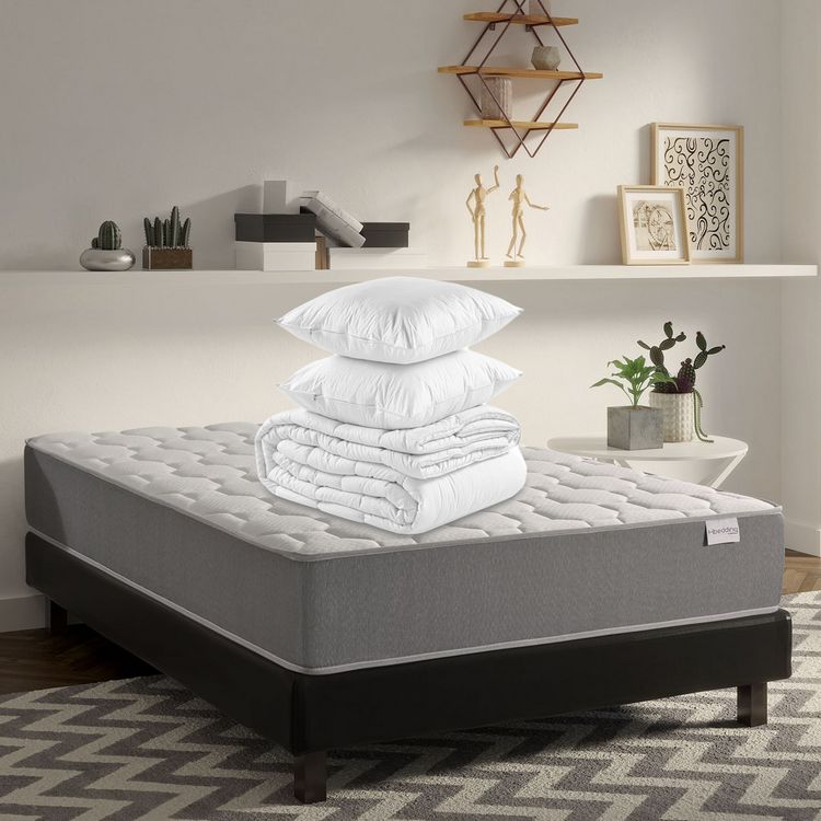 Promo ⌛ HBEDDING Matelas Mémoire De Forme Wellness 160x200 - Mousse HR + Couette + 2 Oreillers ???? 4 Promo ⌛ HBEDDING Matelas Mémoire De Forme Wellness 160x200 - Mousse HR + Couette + 2 Oreillers ???? – Image 2