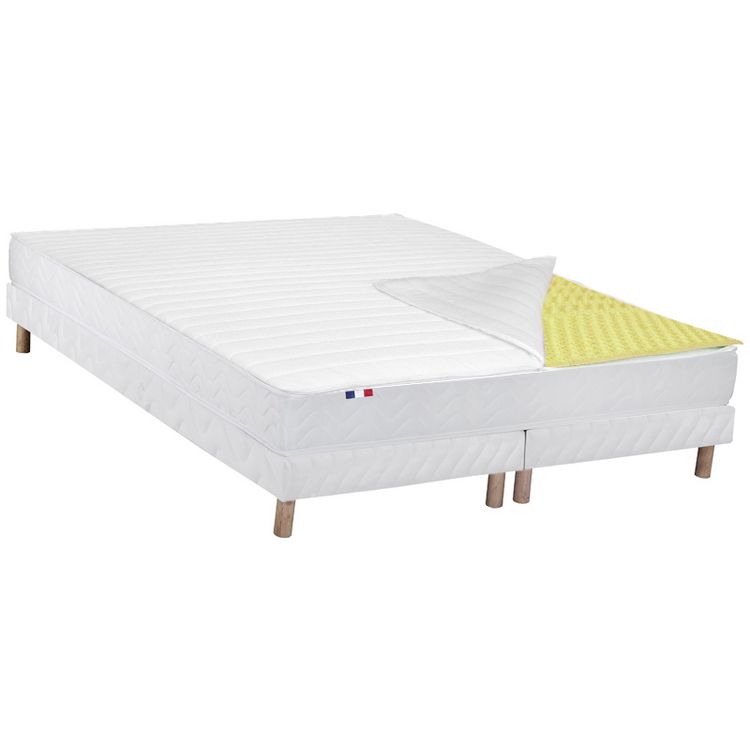 Remise ???? Surmatelas 7 Zones Mousse Haute Résilience 160x200 Cm ???? 5 Remise ???? Surmatelas 7 Zones Mousse Haute Résilience 160x200 Cm ???? – Image 3