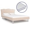 Grosses soldes ✨ VIDAXL Lit Et Matelas A Memoire De Forme Beige Tissu 140x200 Cm ✔️ 2 Grosses soldes ✨ VIDAXL Lit Et Matelas A Memoire De Forme Beige Tissu 140x200 Cm ✔️ -VIDAXL Shop unnamed file 751