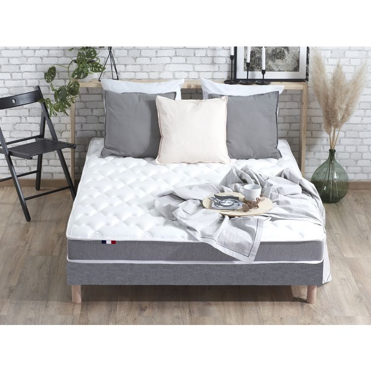 Bon marché ???? Matelas Mousse Accueil Mémoire De Forme 160x200 Cm - ELISA ???? 4 Bon marché ???? Matelas Mousse Accueil Mémoire De Forme 160x200 Cm - ELISA ???? – Image 2