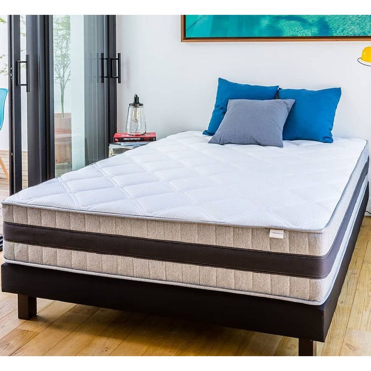 Meilleure vente ???? HBEDDING Matelas Mémoire De Forme 160x200 Memo Luxe Hbedding - Mousse Ergonomique Haute Densité Et Visco-élastique ???? 4 Meilleure vente ???? HBEDDING Matelas Mémoire De Forme 160x200 Memo Luxe Hbedding - Mousse Ergonomique Haute Densité Et Visco-élastique ???? – Image 2