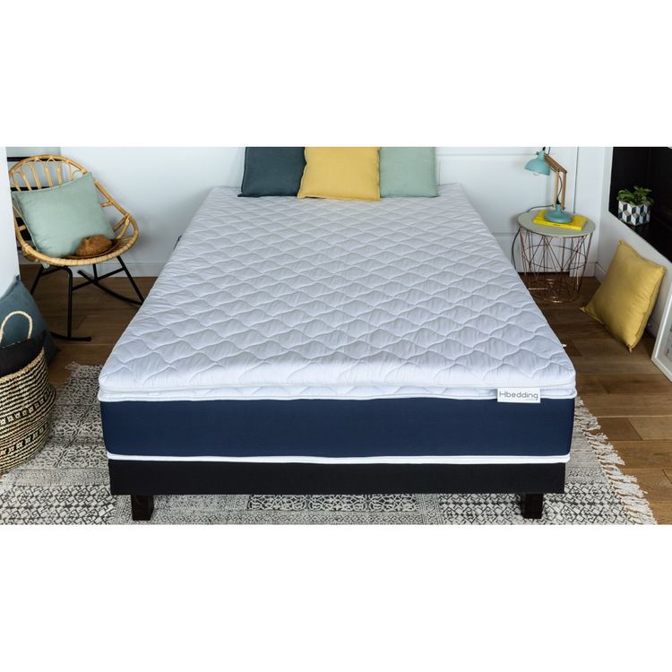 Offres ???? HBEDDING Sur-matelas Déhoussable Mémoire De Forme 180x200 Memory Plus Hbedding - Mousse Haute Densité ❤️ 4 Offres ???? HBEDDING Sur-matelas Déhoussable Mémoire De Forme 180x200 Memory Plus Hbedding - Mousse Haute Densité ❤️ – Image 2